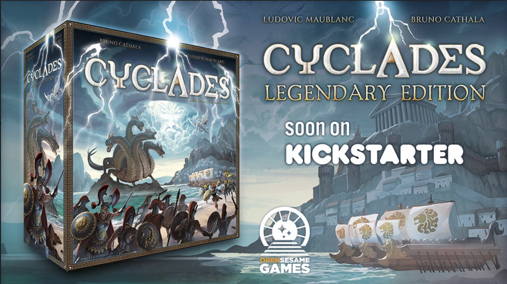 Cyclades - jeux de société - stratégie - Mythologie - TOFOPOLIS